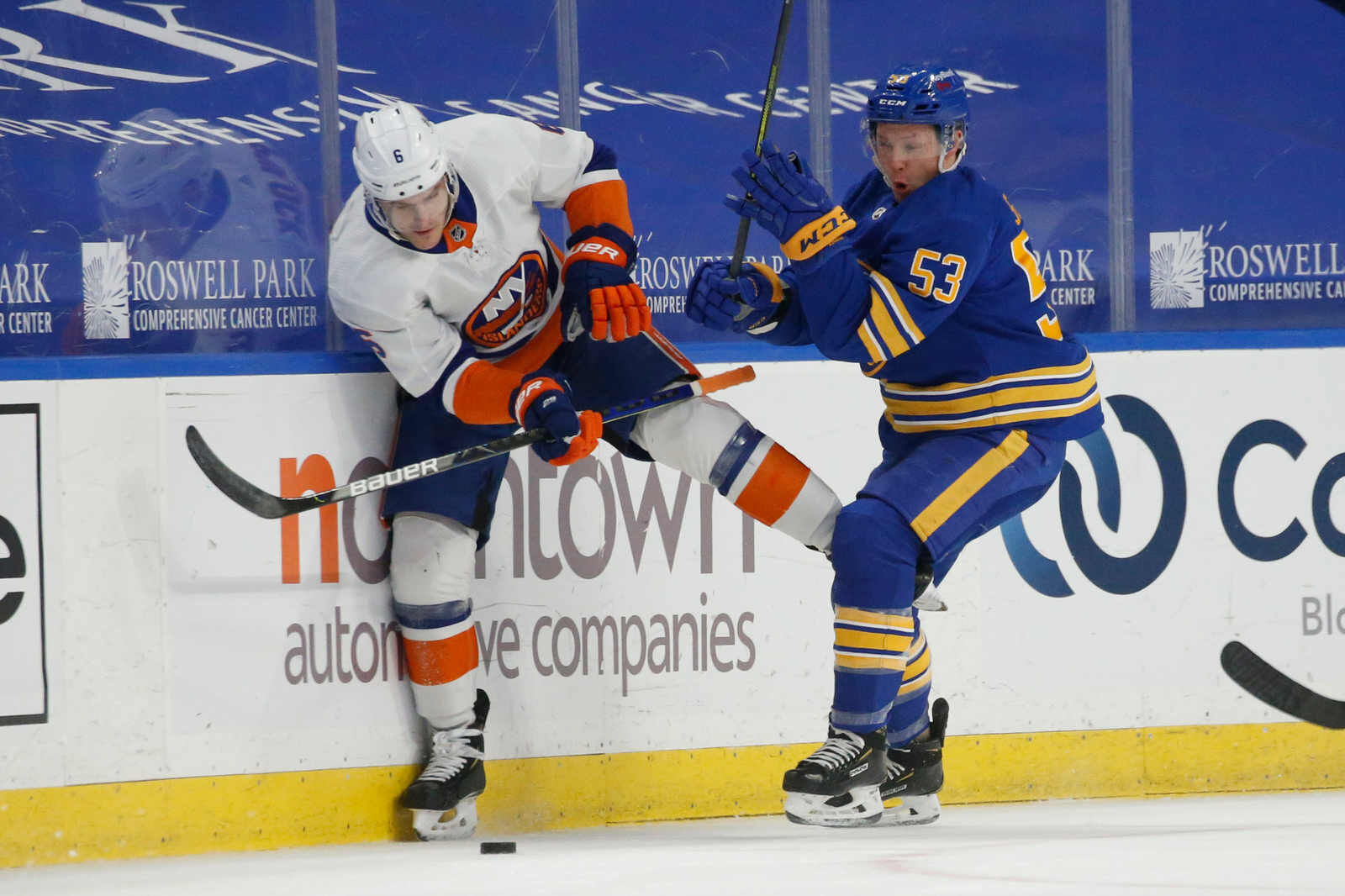 Into the boards